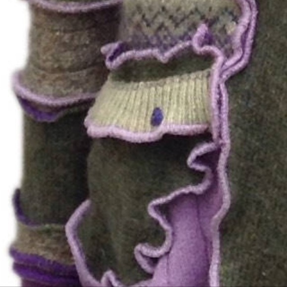 CUSTOM SWEATER COAT, PATCHWORK look book - Picture 5 of 8